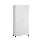 ARMOIRE 2 PORTES SIMPLE BLANC