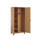 ARMOIRE 2 PORTES SIMPLE BOIS