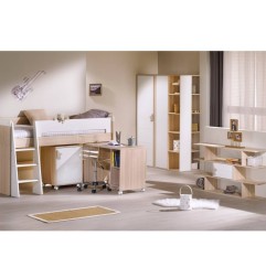 COUSSIN DE CHAISE GRIS AVEC SANGLES NAJAC