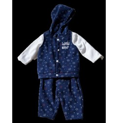 ENSEMBLE FILLE LITTLE STAR 3 PCS
