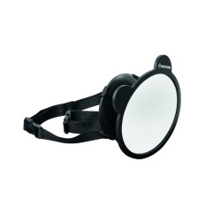 BACK SEAT CAR MIRROR BLACK (RETROVISEUR BEBE)