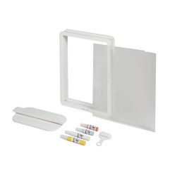 CADRE 4 EMPREINTES SUPERPOSEES FAMILY TOUCH