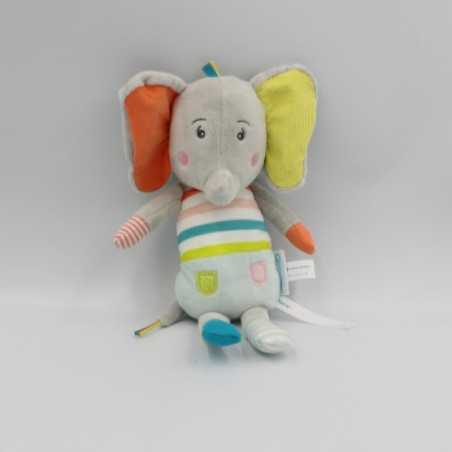 PELUCHE ELEPHANT ELIDOU L ELEPHANT