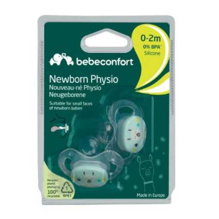 SUCETTE NOUVEAU-NE PHYSIO SILICONE 0 2M X2