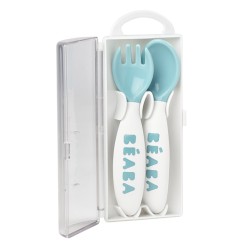 SET DE 2 COUVERTS ERGO 2EME AGE BLEU