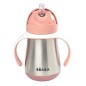 TASSE PAILLE INOX ROSE