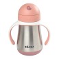TASSE PAILLE INOX ROSE