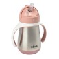 TASSE PAILLE INOX ROSE