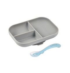 SET REPAS SILICONE 2 PIECES COMP