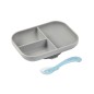 SET REPAS SILICONE 2 PIECES COMP