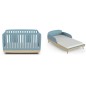 FIRMIANA DUO BLEU LIT EVOLUTIF 70*140 +COMMODE+PLAN A LANGER