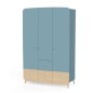 ARMOIRE 3 PORTES + 4 TIROIRS FIRMIANA