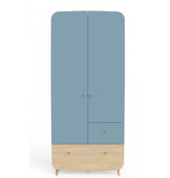 ARMOIRE 2 PORTES + 2 TIROIRS FIRMIANA