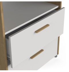 COMMODE A LANGER 2 TIROIRS AVEC PLAN NAILI