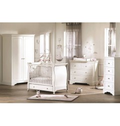 LIT BEBE GALERIE COULISSANTE, PANNEAUX GALBES ELO