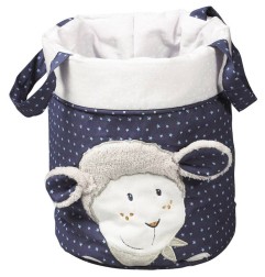 CORBEILLES GIGOGNE TISSU (LOT DE 3) MERLIN