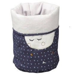 CORBEILLES GIGOGNE TISSU (LOT DE 3) MERLIN