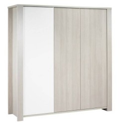 ARMOIRE 3 PORTES NEWOPALE SANS MOTIF
