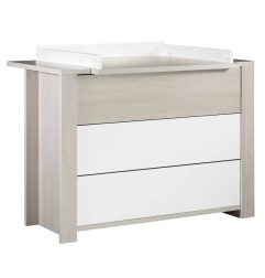 COMMODE 3 TIROIRS (GRANDE LARGEUR L130) NEWOPALE