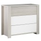 COMMODE 3 TIROIRS L111 NEWOPALE SANS MOTIF