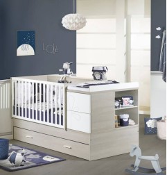 LIT COMBINE EVOLUTIF NEWOPALE AVEC MOTIF