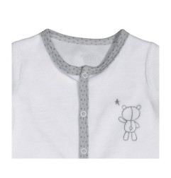 PYJAMA VELOURS CELESTE