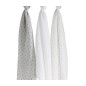 LOT DE 3 LANGES BIO CELESTE