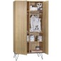 ARMOIRE 2 PORTES AMBRA