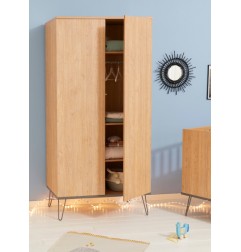 ARMOIRE 2 PORTES AMBRA