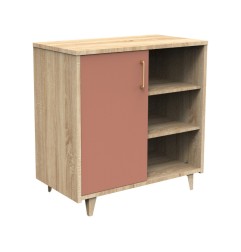 COMMODE 1 PORTE 3 NICHES