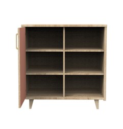 COMMODE 1 PORTE 3 NICHES