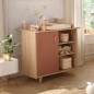 COMMODE 1 PORTE 3 NICHES