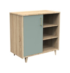 COMMODE 1 PORTE 3 NICHES