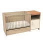 LIT CHAMBRE EVOLUTIF COMMODE 1 PORTE