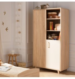 ARMOIRE 2 PORTES 1 NICHE CHARLIE