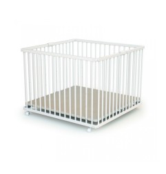 PARC BOIS PLIANT HEGOA 2 BLANC