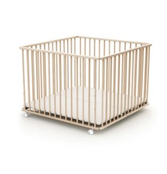 PARC BOIS PLIANT HEGOA 3 BRUT