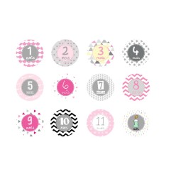 KIT POUR PHOTOS MA PREMIERE ANNEE FILLE