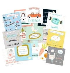 KIT POUR PHOTOS MA PREMIERE ANNEE GARCON