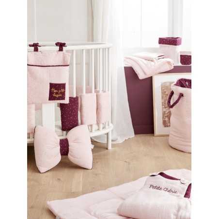 TOUR DE LIT MODULABLE & RESPIRANT (10 ELEMENTS) - GIRLY CHIC