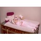 HOUSSE DE MATELAS A LANGER 60 X 80 - GIRLY CHIC