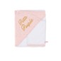 CAPE DE BAIN BRODEE PETITE POUPEE + GANT - GIRLY CHIC