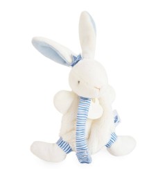 LAPIN MATELOT - DOUDOU AVEC ATTACHE TETINE