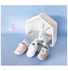 CHAUSSONS BEBE BLANC