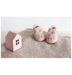 CHAUSSONS BEBE ROSE
