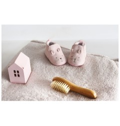 CHAUSSONS BEBE ROSE