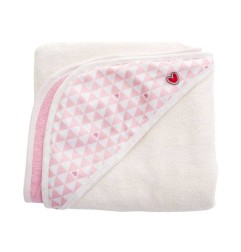 SERVIETTE PAPILLON - PINK HEART