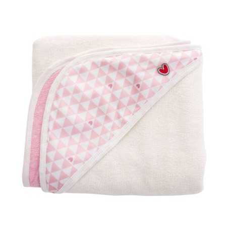 SERVIETTE PAPILLON - PINK HEART