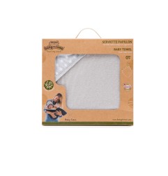 SERVIETTE PAPILLON - WHITE STARS - BAMBOU