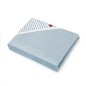 SERVIETTE PAPILLON - BLUE STRIPES - BAMBOU